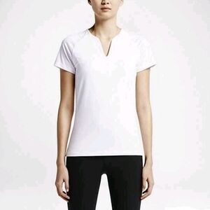 Nike Women's White Golf Top